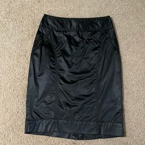 Black aline wiggle skirt size XS
